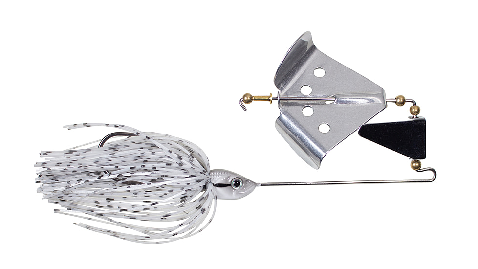 Lunkerhunt Impact Turbine Bait, Salt and Pepper, 3/8 oz, ITURB104