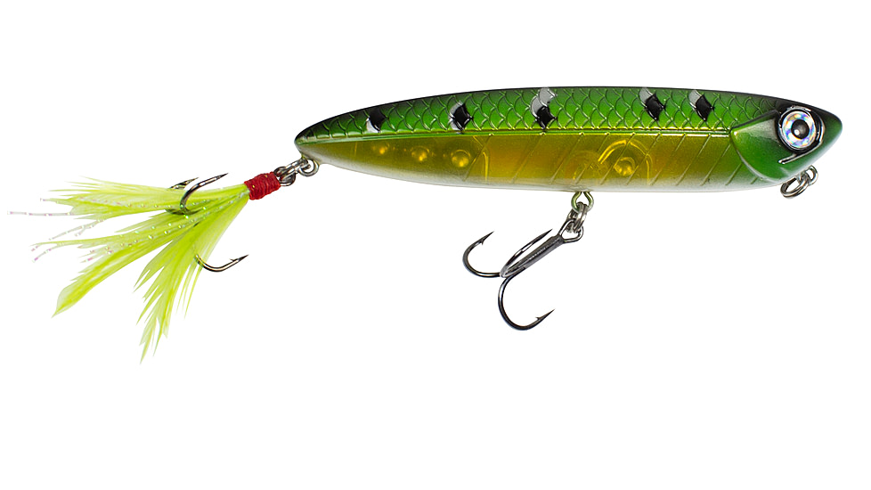 Lunkerhunt Impact Walker Bait, Lilypad, 4in &amp; 1/2 oz, IMWLK05