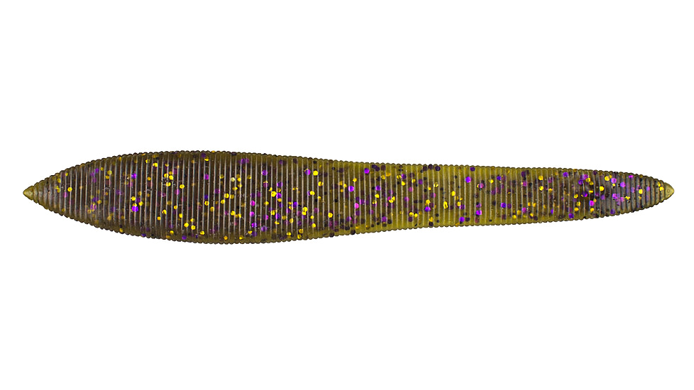 Lunkerhunt Leech Bait Soft Bait, 8, 5in, Meat Locker, LEECH504