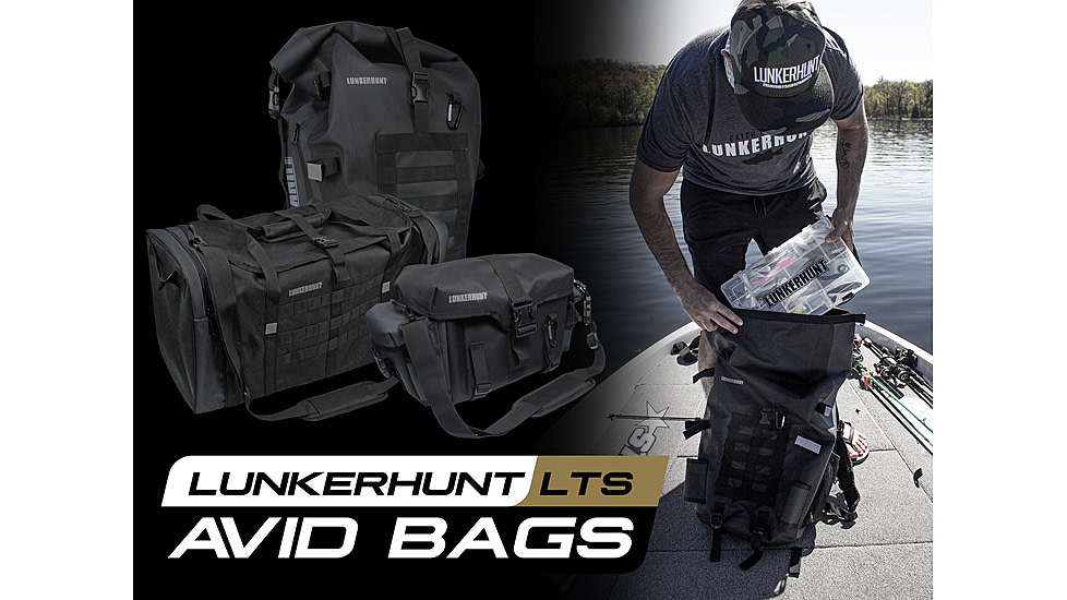 Lunkerhunt LTS Avid Backpack, Grey, 48L, BACKPACK01