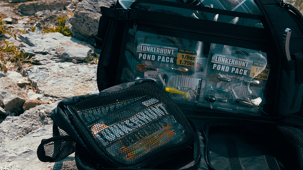 Lunkerhunt LTS AVID Messenger Bag, Black / Grey, 18.8L, MBAG01