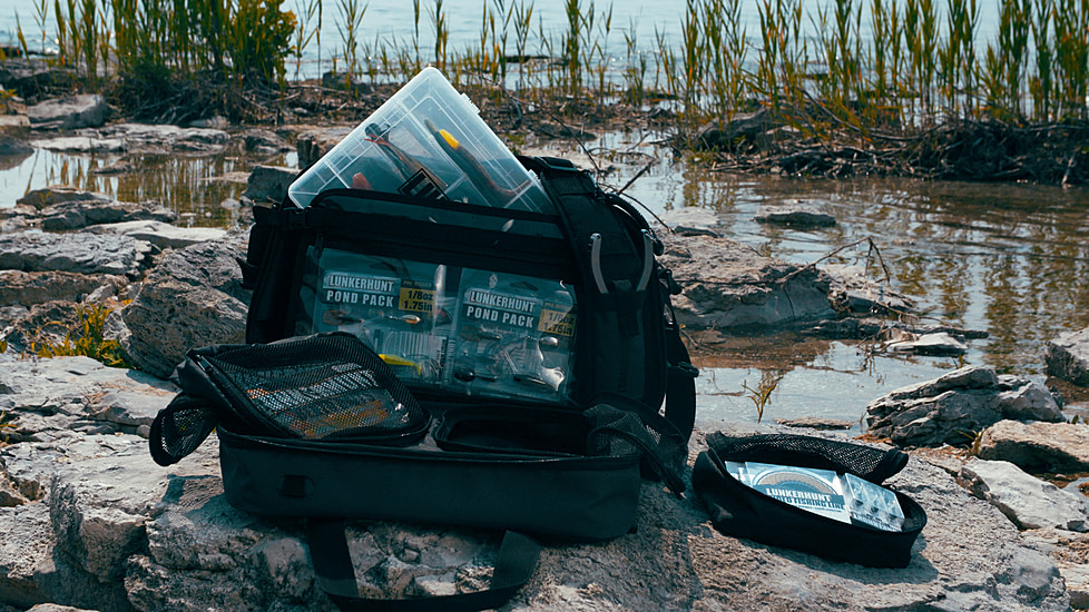 Lunkerhunt LTS AVID Messenger Bag, Black / Grey, 18.8L, MBAG01