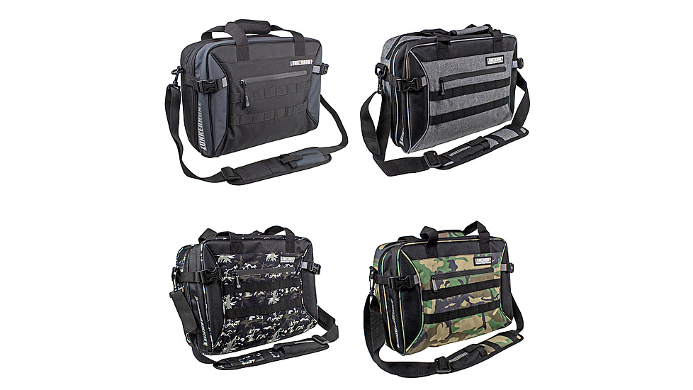 Lunkerhunt LTS AVID Messenger Bag, Black / Grey, 18.8L, MBAG01