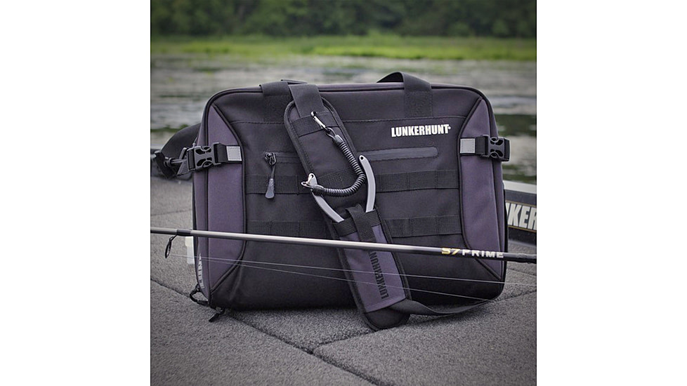 Lunkerhunt LTS AVID Messenger Bag, Black / Grey, 18.8L, MBAG01