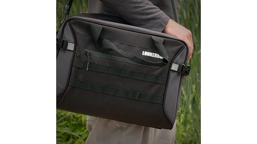 Lunkerhunt LTS AVID Messenger Bag, Black / Grey, 18.8L, MBAG01