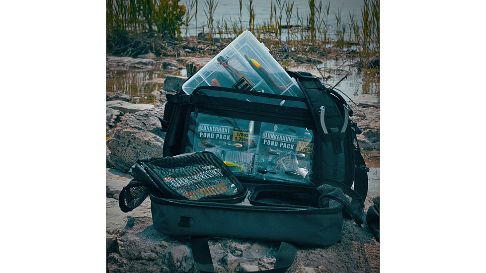 Lunkerhunt LTS AVID Messenger Bag, Black / Grey, 18.8L, MBAG01