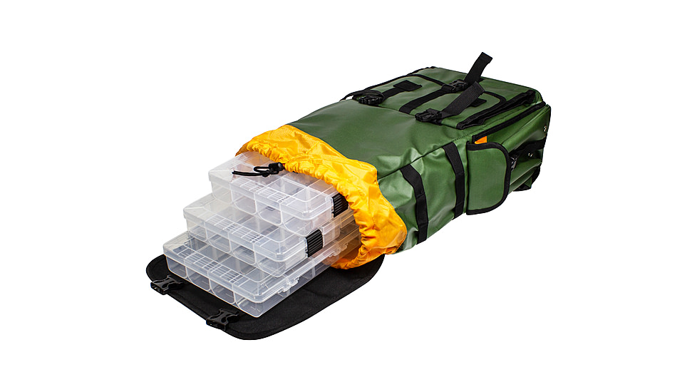 Lunkerhunt LTS Tackle Backpack, Green, 30L, TBCKPCK02