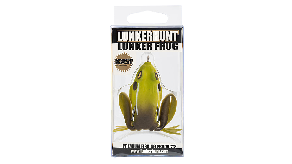 Lunkerhunt Lunker Frog Bait Topwater, 1, 2.25in, King Toad, LF10