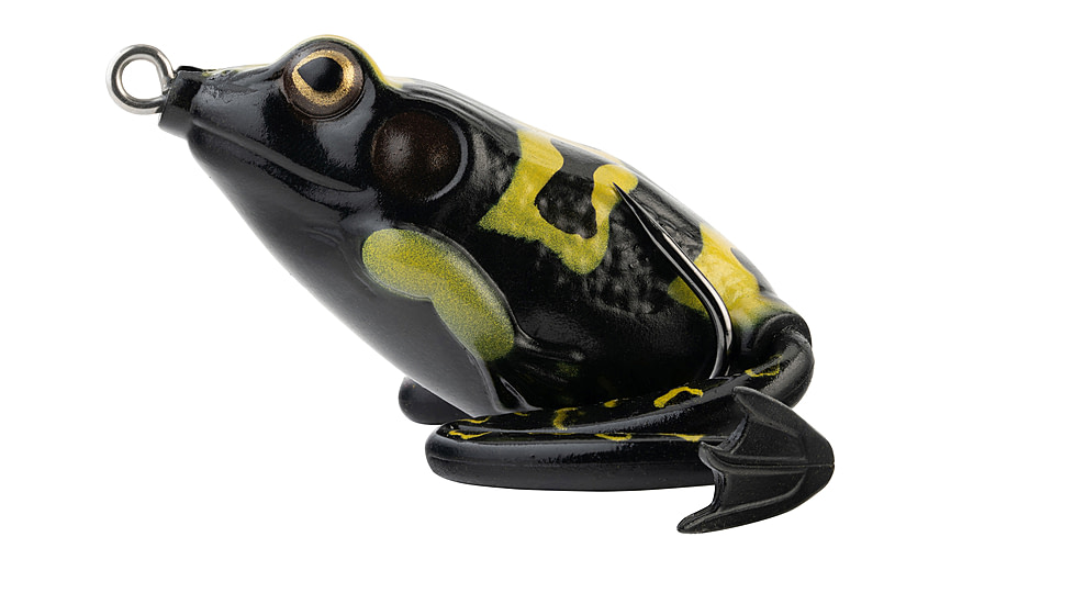 Lunkerhunt Lunker Frog Bait Topwater, 1, 2.25in, Poison, LF07