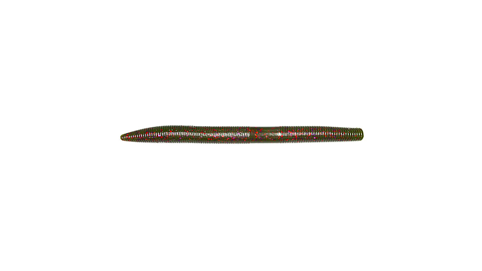 Lunkerhunt  Lunker Sticks Bait Soft Bait, 10, 5in, Coffee Red Purple Fleck, LHPSTS5047