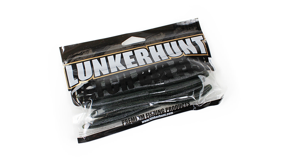 Lunkerhunt  Lunker Sticks Bait Soft Bait, 10, 5in, Leech, LHPSTS5040