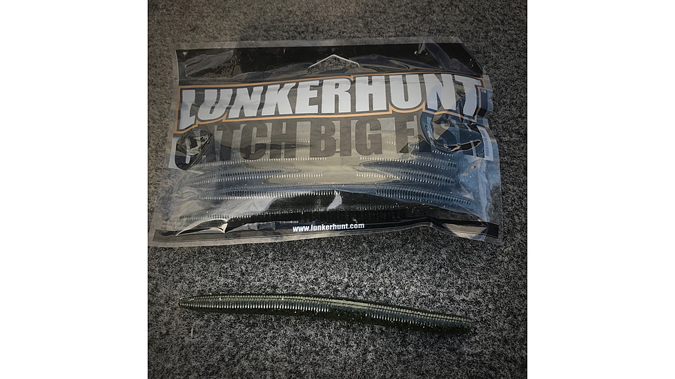 Lunkerhunt  Lunker Sticks Bait Soft Bait, 10, 5in, Leech, LHPSTS5040