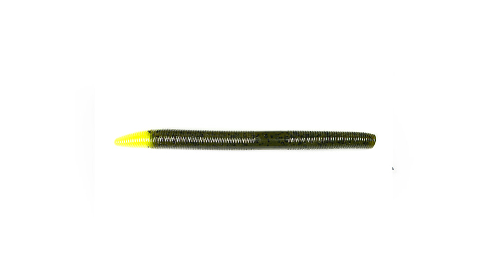 Lunkerhunt  Lunker Sticks Bait Soft Bait, 10, 5in, Pumpkin Nitro Tip, LHPSTS5050