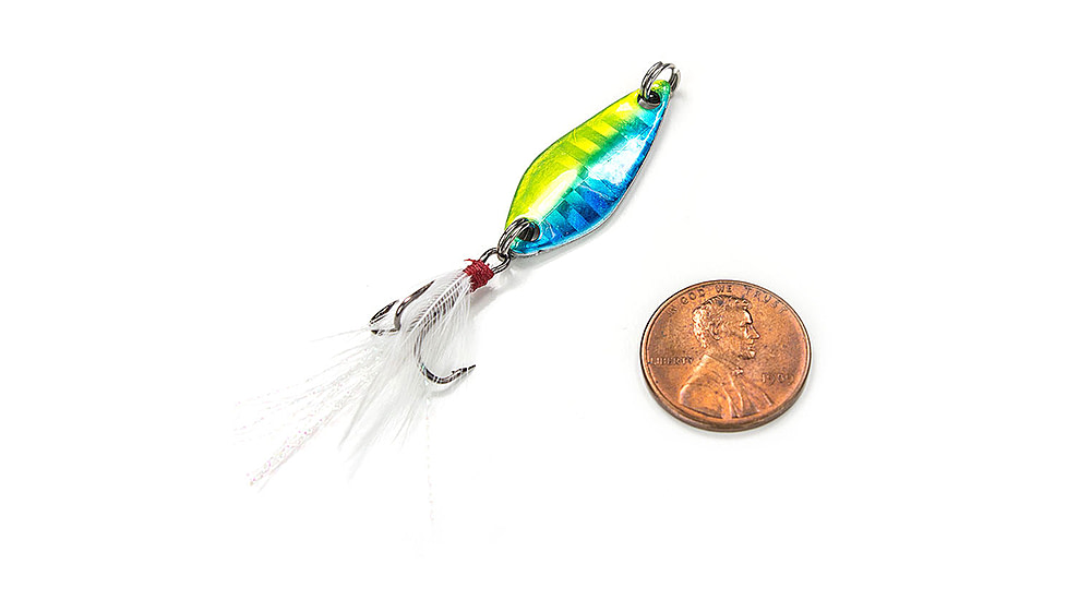 Lunkerhunt Micro Spoon, Feeding Pattern, 1/8 oz, MS01