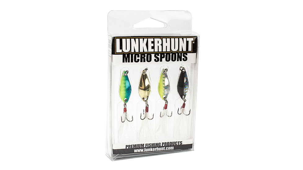 Lunkerhunt Micro Spoon, Feeding Pattern, 1/8 oz, MS01