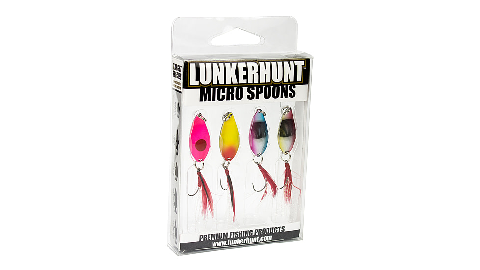 Lunkerhunt Micro Spoon, Reaction Pattern, 1/8 oz, MS02
