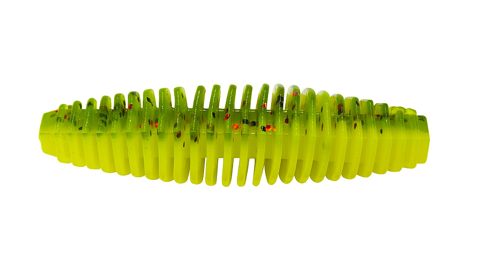 Lunkerhunt Ned Drone Bait Soft Bait, 8, 3in, Toxic Pumpkin, HNDDRN106