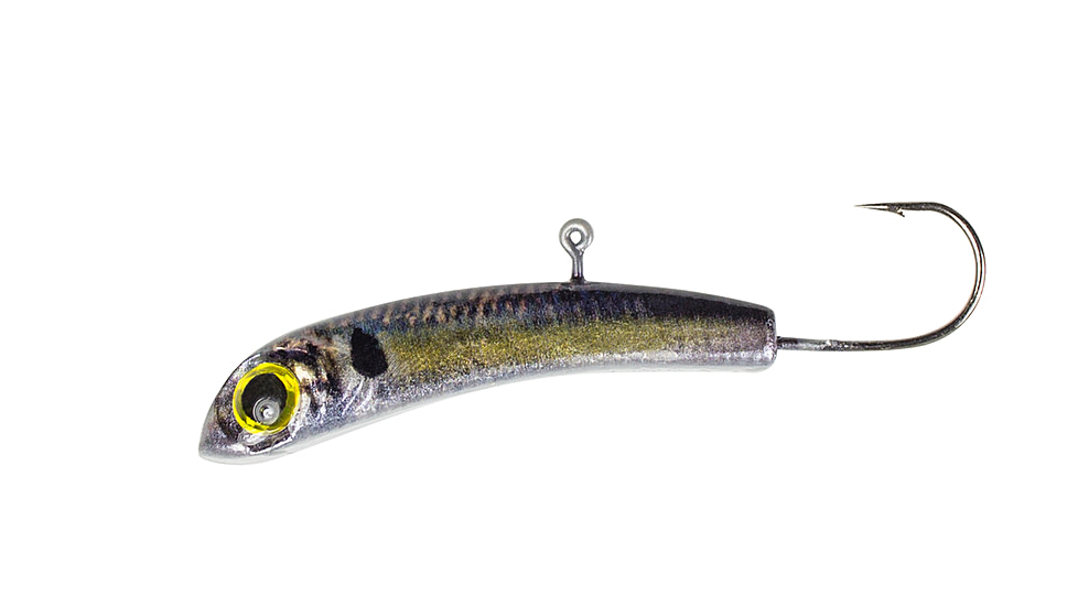 Lunkerhunt Nose Down Straight Up Bait, Threadfin, 1/2 oz, NDSU206