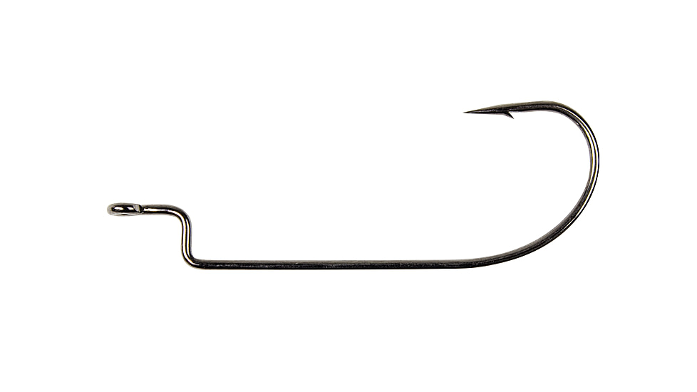 Lunkerhunt Offset Worm Hook, 3/0, 3/0 Hook Size, TOSH01