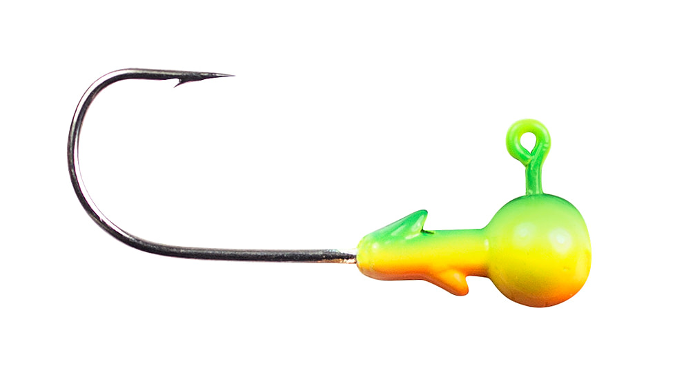 Lunkerhunt Panfish/Live Bait Ball Head Jig, Gloss Turbo, 1/16 oz, JPLBG212