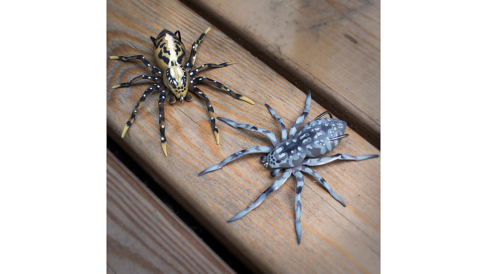 Lunkerhunt Phantom Spider Bait Topwater, 1, 2in, Huntsman, SPIDER08