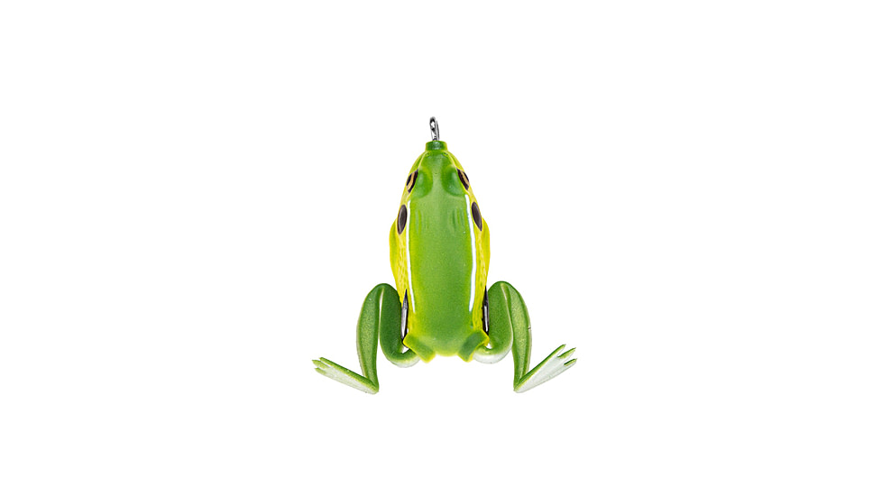 Lunkerhunt Pocket Frog Bait Topwater, 1, 1.75in, Bull Frog, PF09