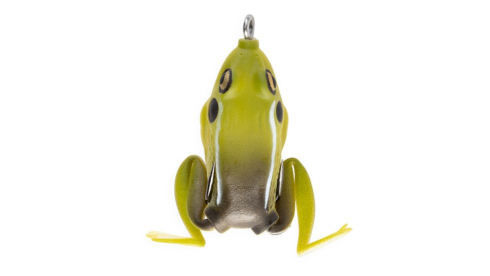 Lunkerhunt Pocket Frog Bait Topwater, 1, 1.75in, King Toad, PF10