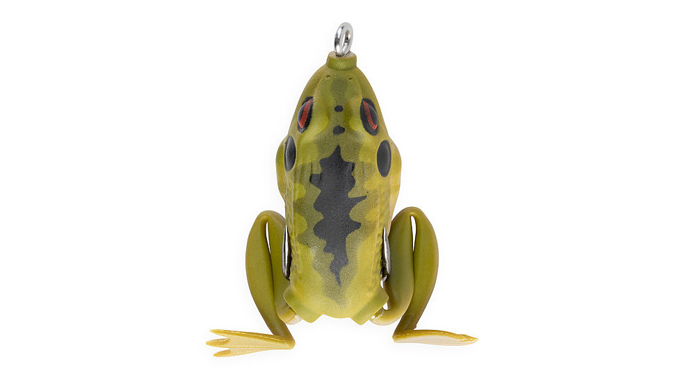 Lunkerhunt Pocket Frog Bait Topwater, 1, 1.75in, Toad, PF11
