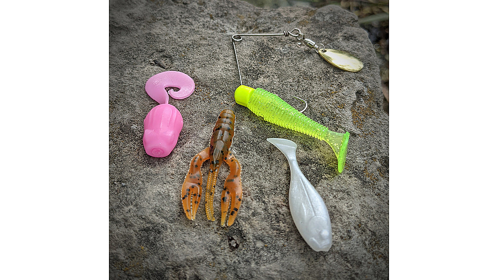 Lunkerhunt Pond Pack, Stained Water, 1.75in &amp; 1/8 oz, PDPKSW01