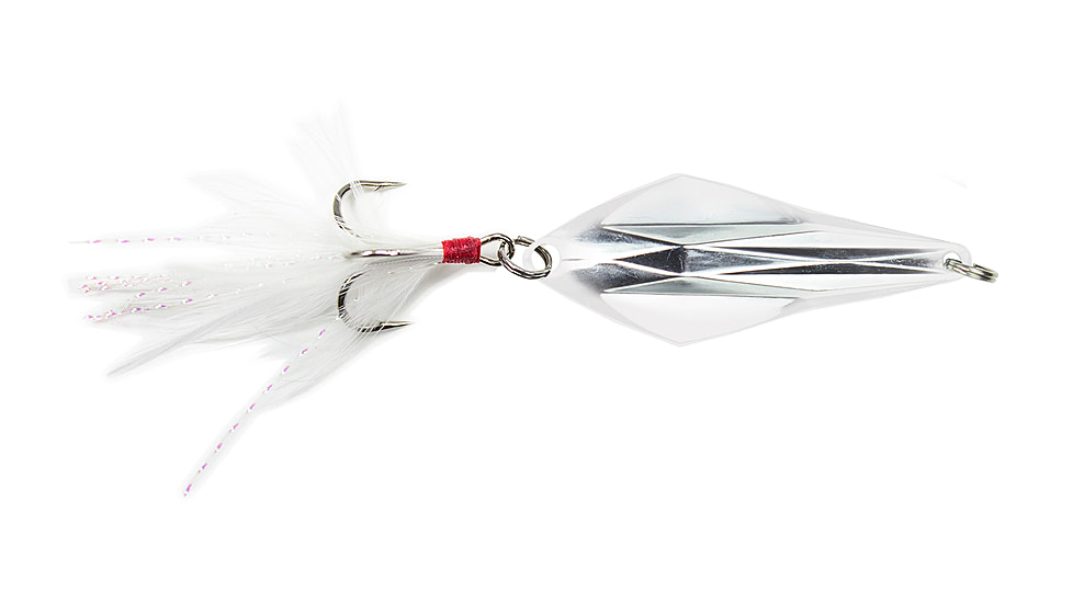 Lunkerhunt Rattle Spud Bait, Silver White, 3/16 oz, RS201