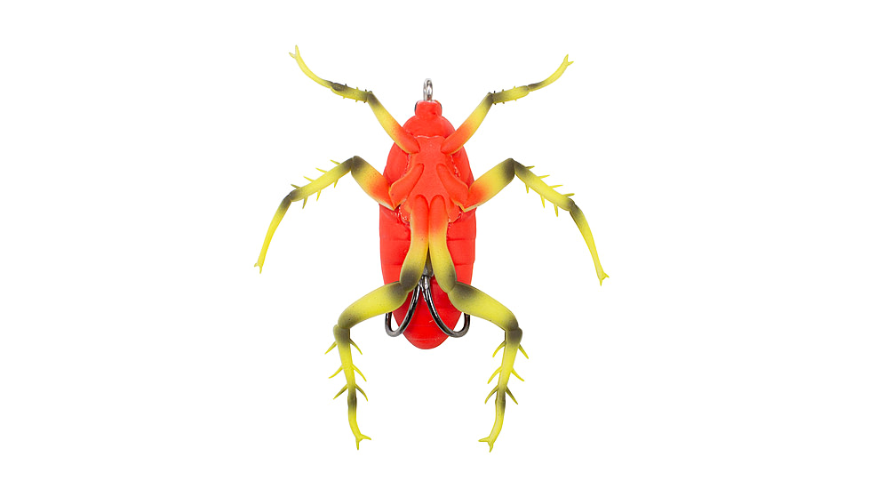 Lunkerhunt Reckless Roach Soft Bait, 1, 2in, Firefly, HBRH02