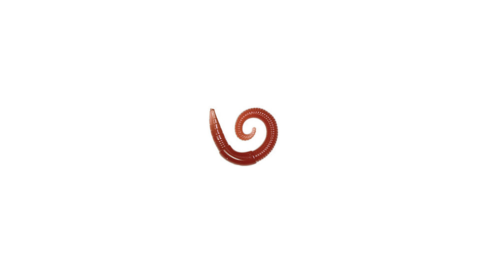 Lunkerhunt River Worm Worm, 8, 2in, Garden Worm, LHPFRW05