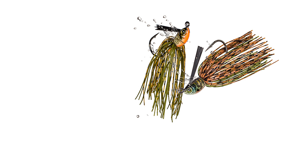 Lunkerhunt Skirted Swim Jig, Spawner, 3/8 oz, SKJN03
