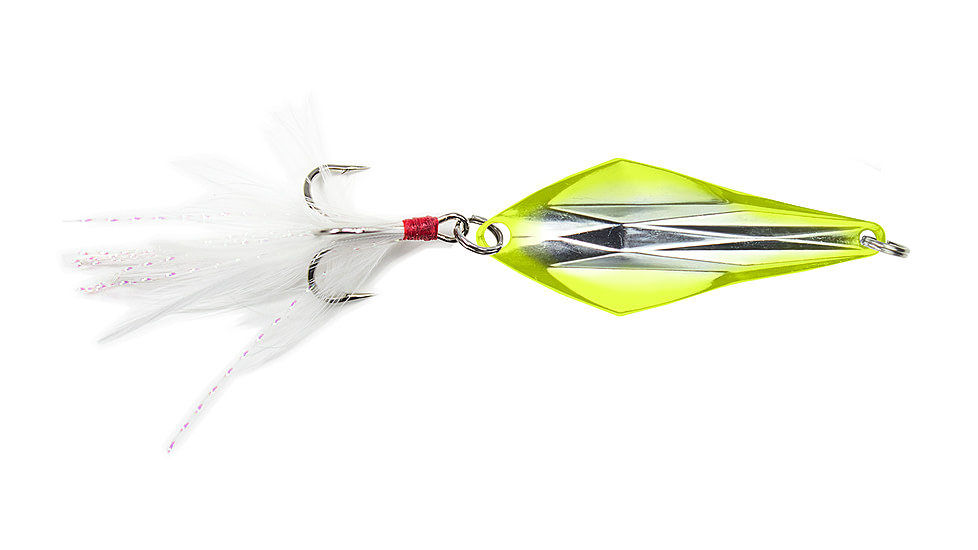 Lunkerhunt Spud Jig, Silver Chartreuse, 1/2 oz, SH05