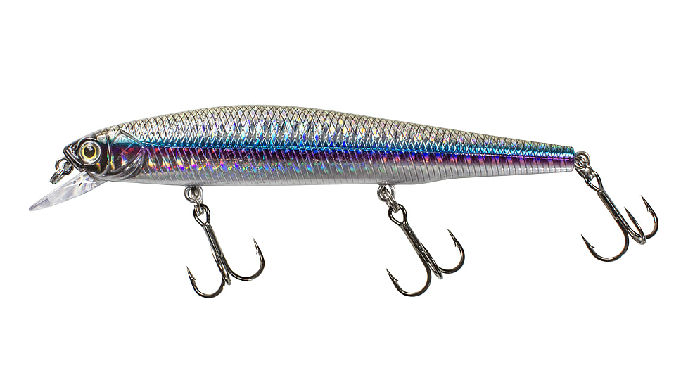 Lunkerhunt Sushi 110S Bait, Silver Side, 4.3in &amp; 1/2 oz, SUSHI01