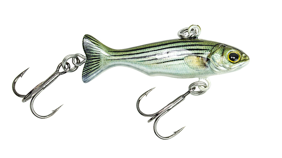 Lunkerhunt True Bait, White Bass, 1.75in &amp; 3/4 oz, TRUE13