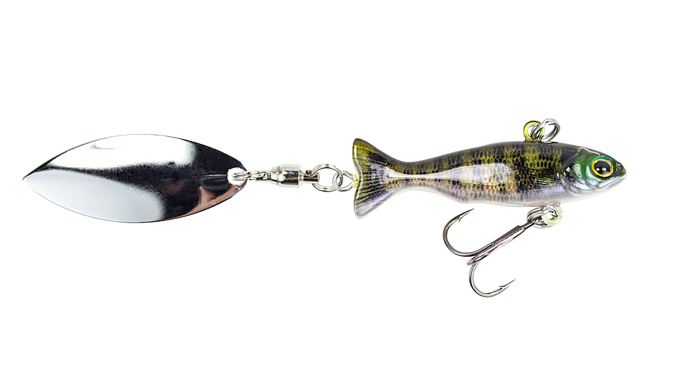 Lunkerhunt True Spin Bait, Blue Gill, 1.75in &amp; 3/16 oz, TRSP05