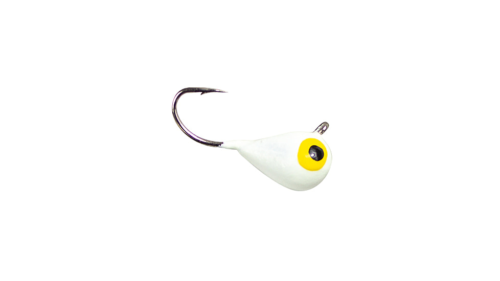 Lunkerhunt Tungsten Micro Tear Drop, Glow, 1/8 oz, TMTD01