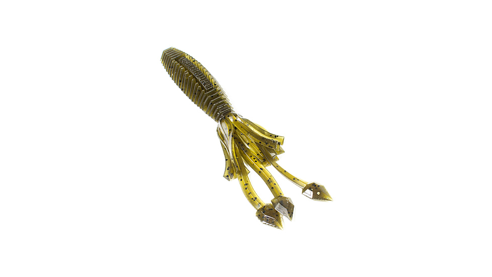 Lunkerhunt Typhon Tube, 6, 3.5in, Green Pumpkin, SBTUBE01