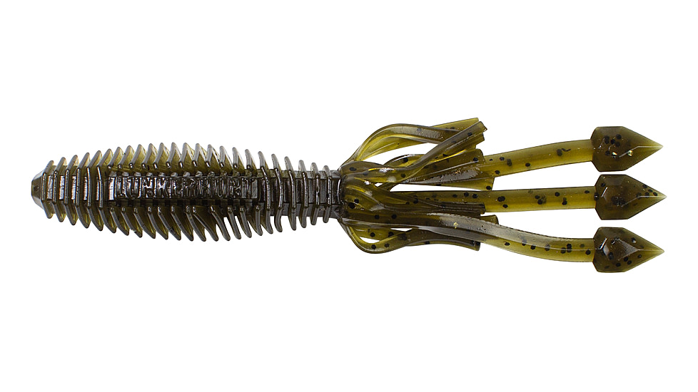 Lunkerhunt Typhon Tube, 6, 3.5in, Green Pumpkin, SBTUBE01