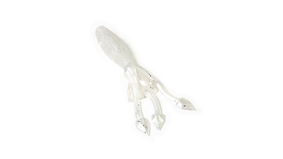 Lunkerhunt Typhon Tube, 6, 3.5in, White Ice, SBTUBE02