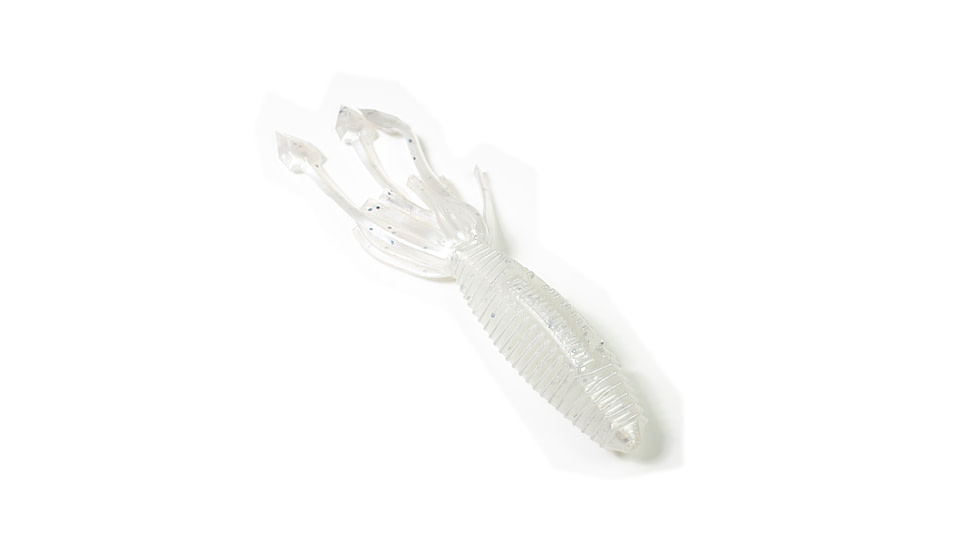 Lunkerhunt Typhon Tube, 6, 3.5in, White Ice, SBTUBE02