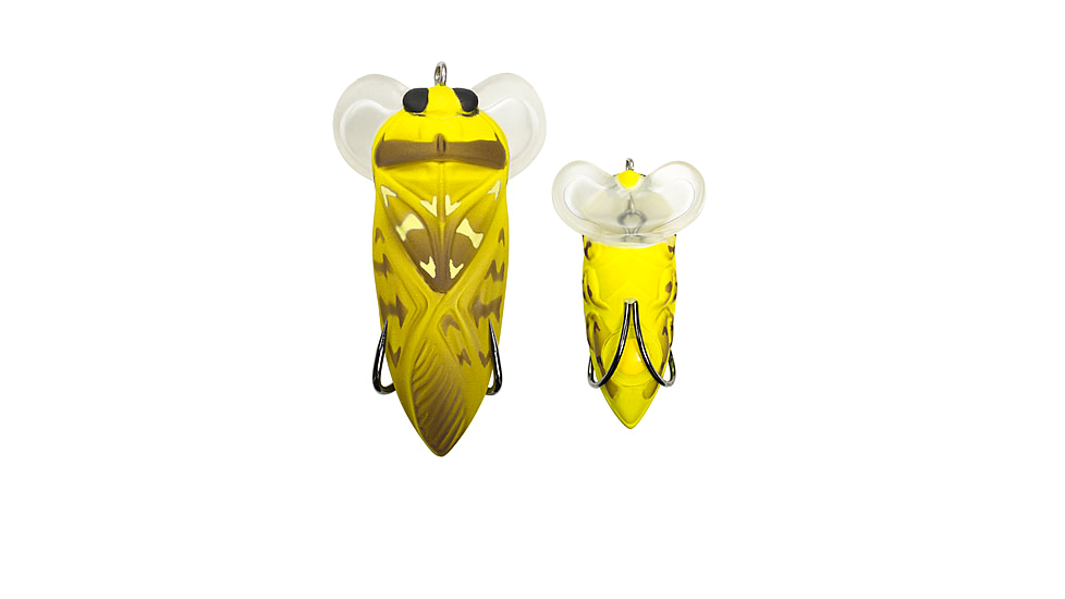 Lunkerhunt Yappa Bug Soft Bait, 1, 2.75in, Atomic, YPAB04
