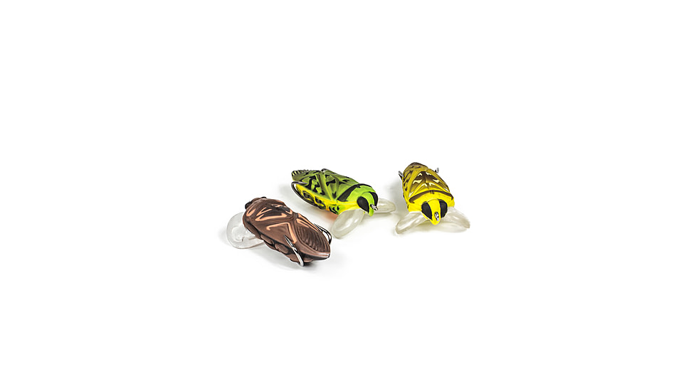 Lunkerhunt Yappa Bug Soft Bait, 1, 2.75in, Atomic, YPAB04