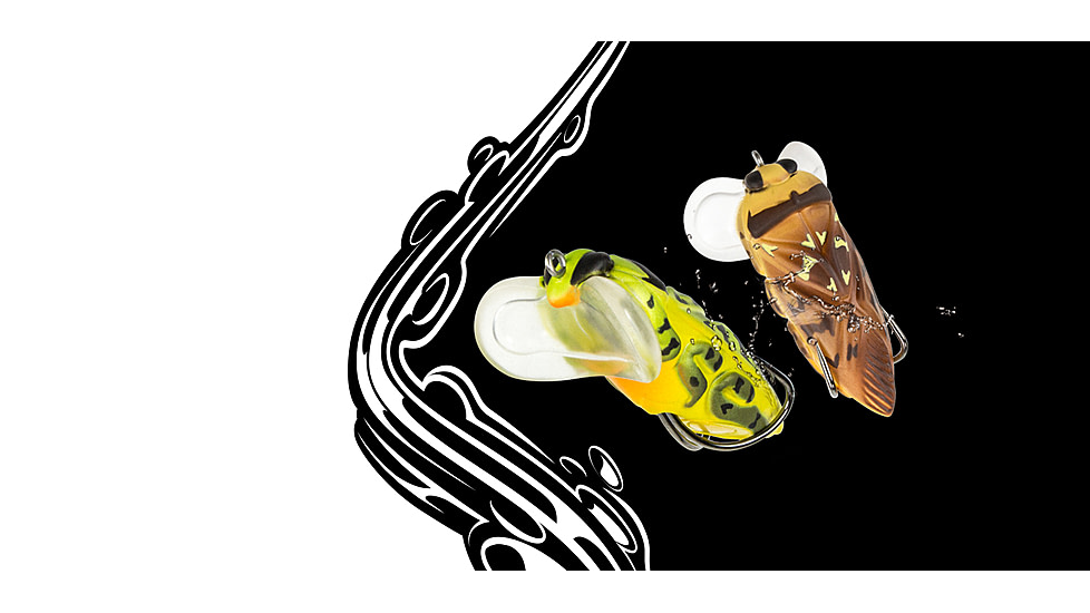 Lunkerhunt Yappa Bug Soft Bait, 1, 2.75in, Firefly, YPAB02
