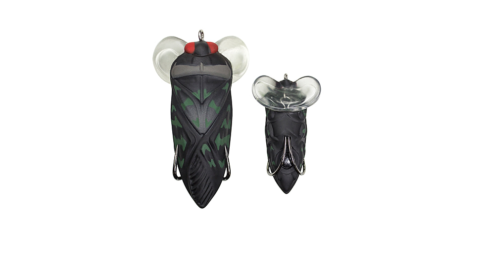 Lunkerhunt Yappa Bug Soft Bait, 1, 2.75in, Midnight, YPAB09