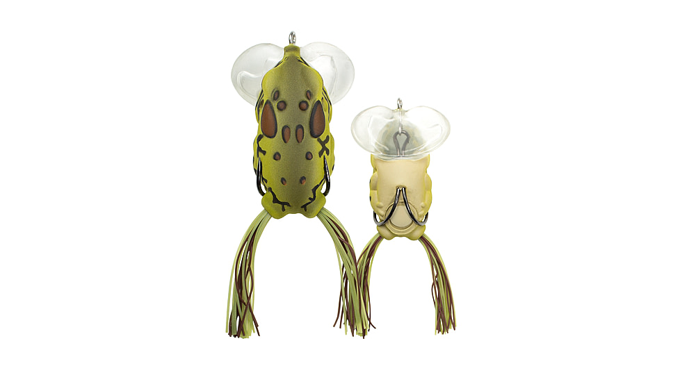 Lunkerhunt Yappa Frog Topwater, 1, 2.75in, Cane, YPAF04