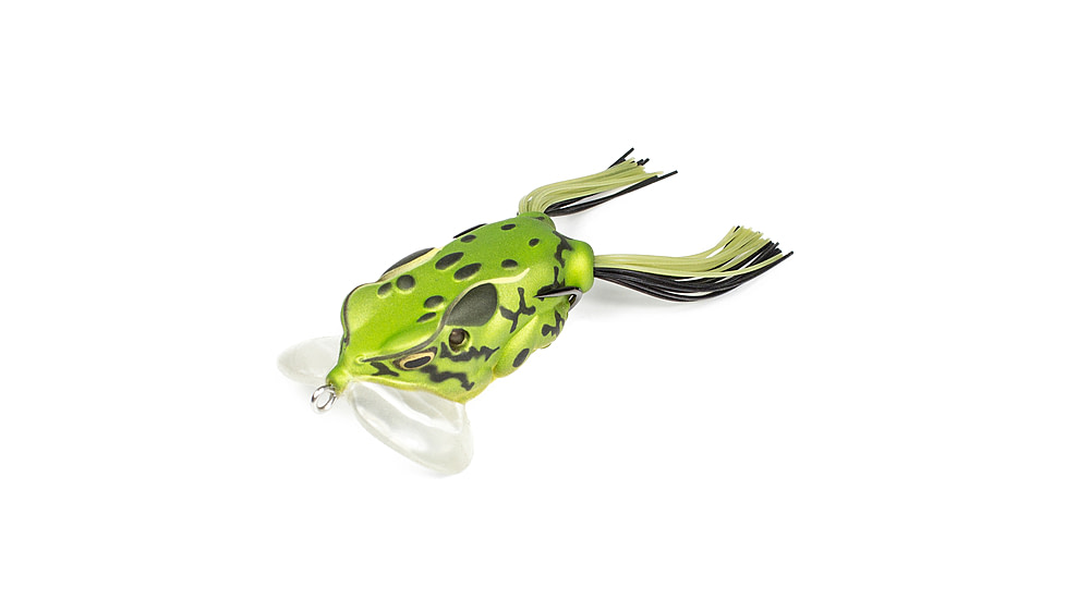 Lunkerhunt Yappa Frog Topwater, 1, 2.75in, Green Tea, YPAF01