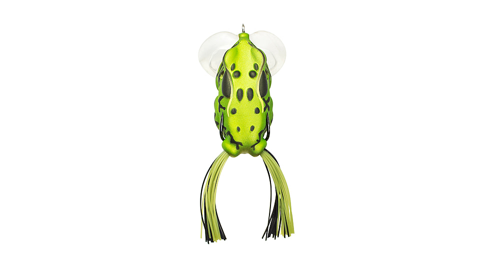 Lunkerhunt Yappa Frog Topwater, 1, 2.75in, Green Tea, YPAF01