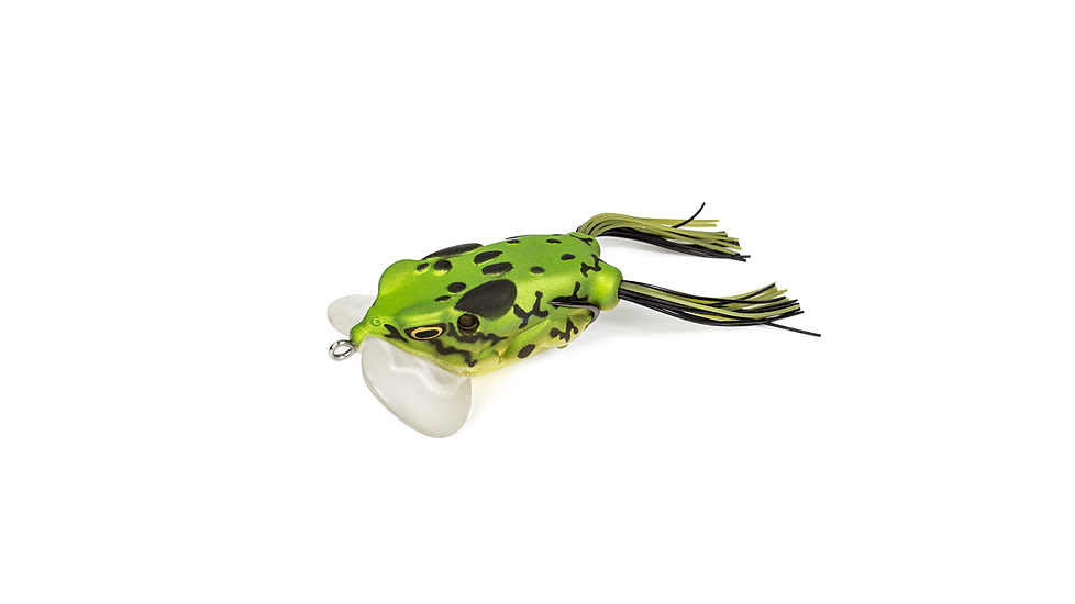 Lunkerhunt Yappa Frog Topwater, 1, 2.75in, Green Tea, YPAF01